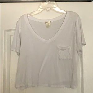 White Crop Top
